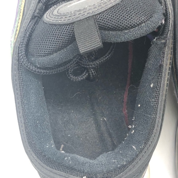 Nike Shoes Women's 8 Black Air Max 97 Multi Stitch Lace Up Sneaker Streetwear - Picture 5 of 8